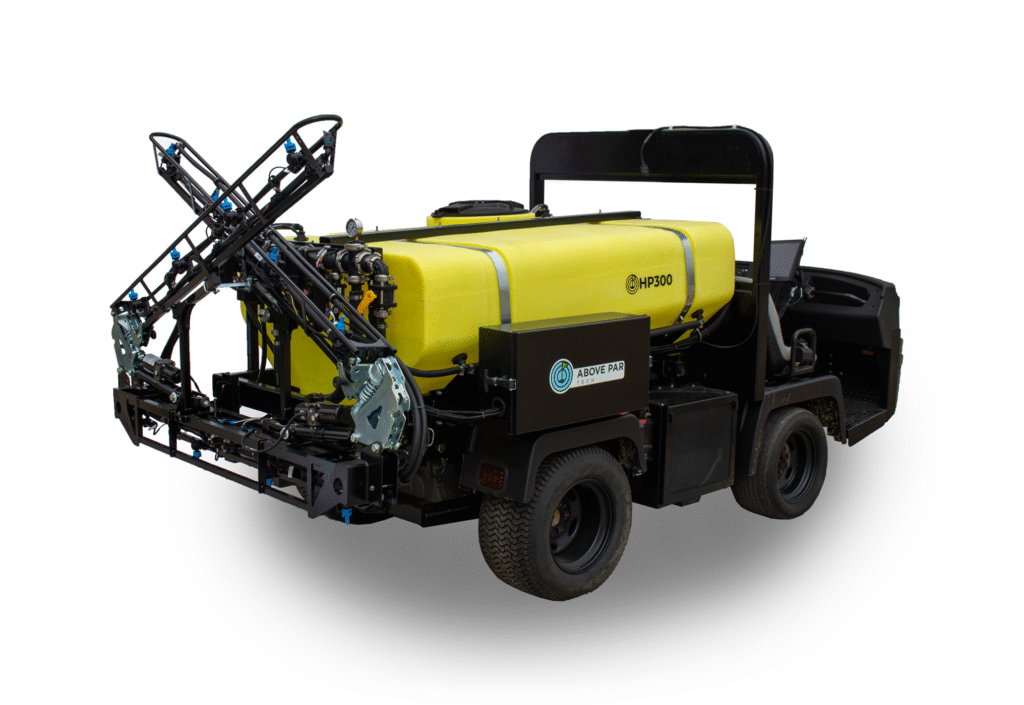 HP300 Angle View Booms Folded